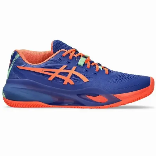 Asics Gel Resolution X Padel Cobalt Bleue Corail