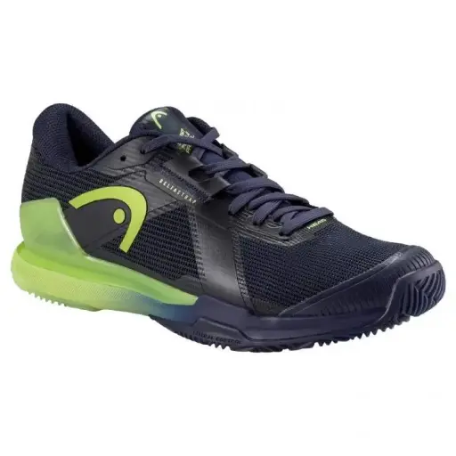 Head Sprint Pro 4.0 Padel Bleue Marine Jaune
